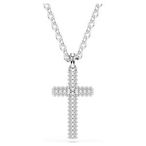 Swarovski Insigne pendant 
Pave, Cross, White, Rhodium Plated
